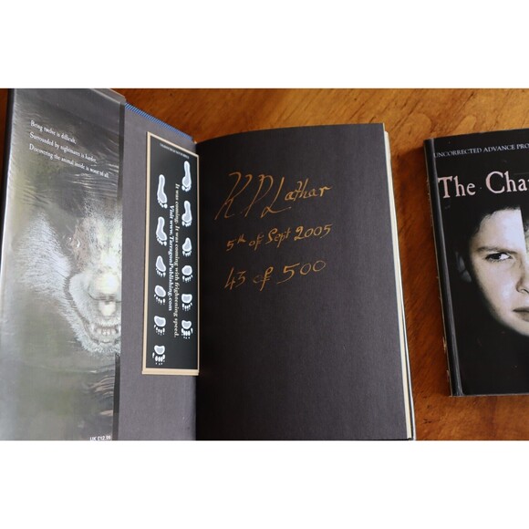 The Changeling K. D. Lathar SIGNED Numbered First UK Edition Proof Copy Bookmark - Picture 8 of 14